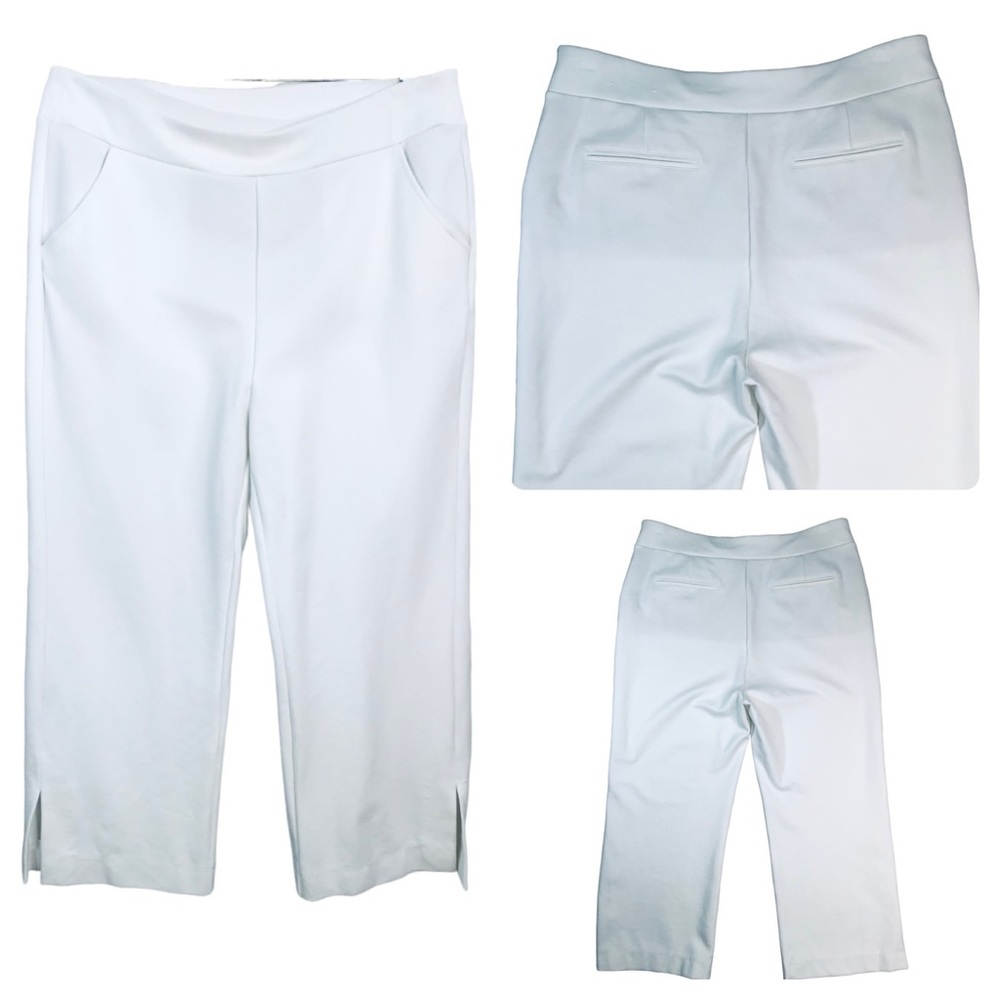 Soft Surroundings - Wide Leg Capri Pants - L - NWOT